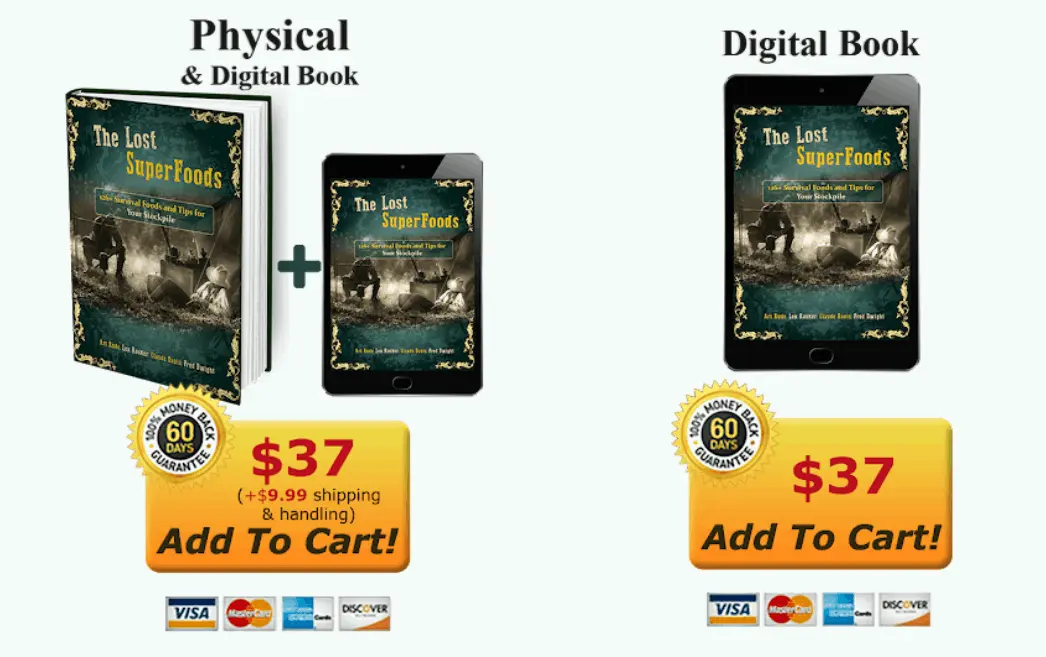 The Lost SuperFoods Package